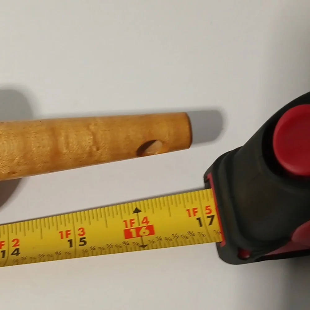 Vintage Wood Rolling Pin Handles Farmhouse Country Primative Wooden 17